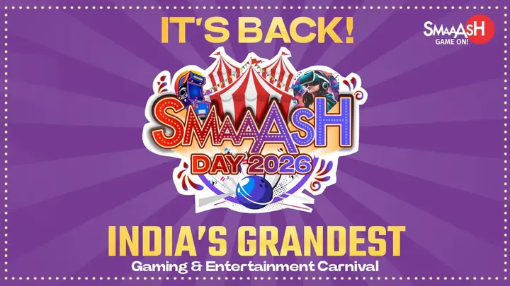 Smaaash Day: Grandest Gaming & Entertainment Carnival poster