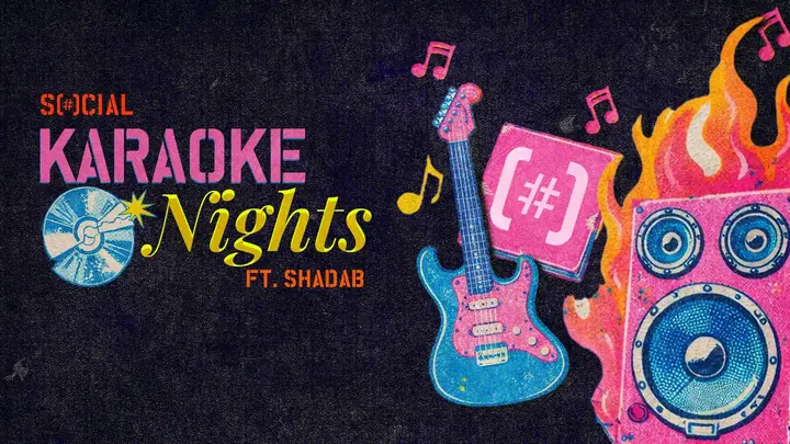 Social Karaoke Nights ft. Shadab poster