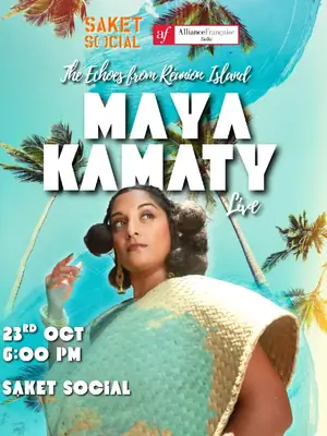 SOCIAL X Alliance Française Presents Maya Kamaty poster
