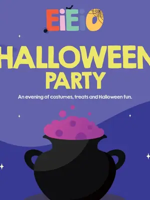 Spooktacular Halloween at EIEIO poster