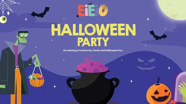 Spooktacular Halloween at EIEIO poster