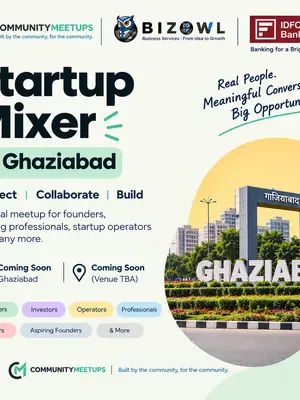 Startup Mixer — Ghaziabad poster