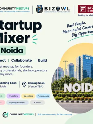 Startup Mixer – Noida poster