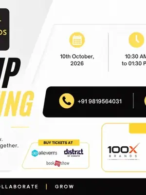 Startup Networking Gurugram 2026 poster