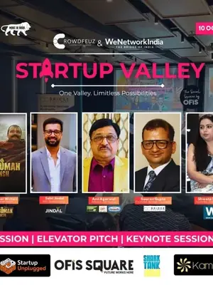 Startup Valley Networking Event poster