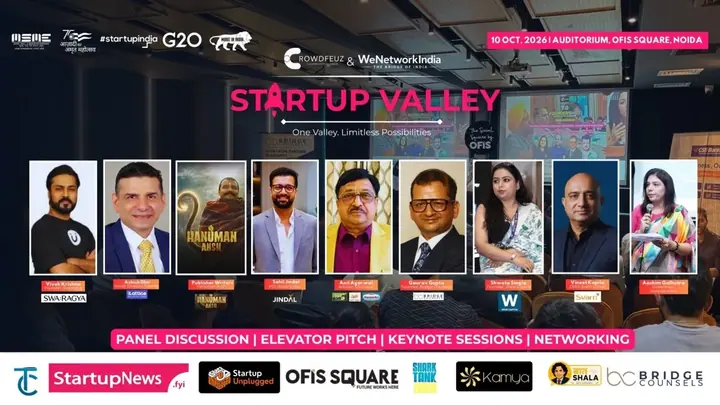 Startup Valley Networking Event poster
