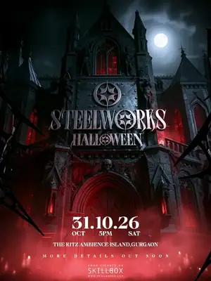 Steelworks Halloween poster