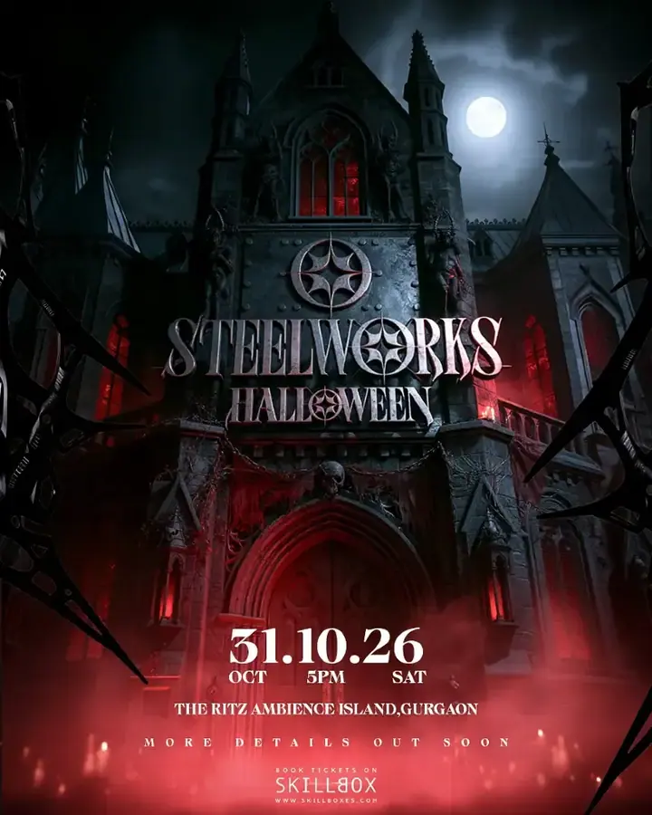 Steelworks Halloween poster