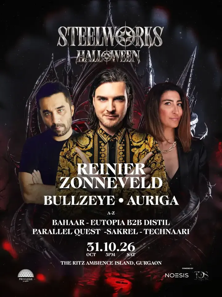 Steelworks Halloween ft. Reinier Zonneveld & More poster