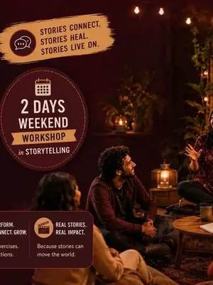Storytelling Workshop poster