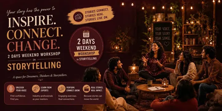 Storytelling Workshop poster