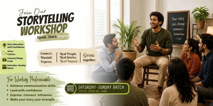Storytelling Workshop poster