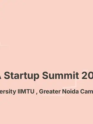 STOXRA Startup Summit 2026 poster
