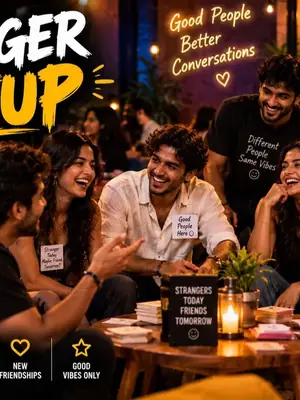 Stranger Meetup poster