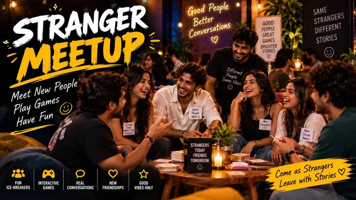 Stranger Meetup poster