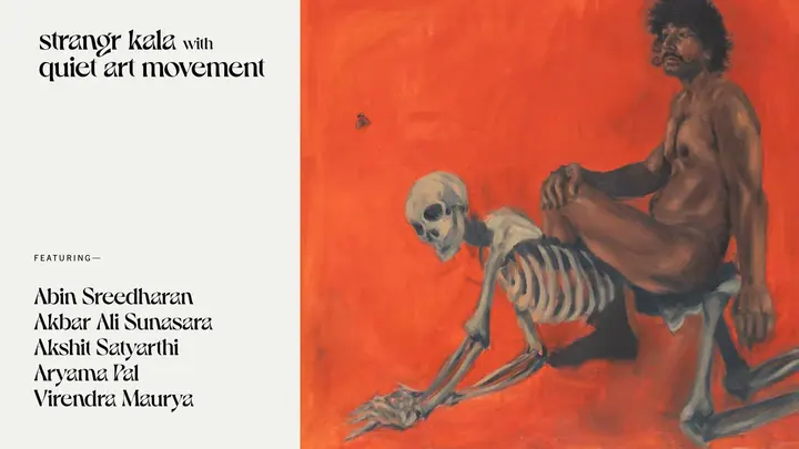 Strangr Kala with Quiet Art Movement poster