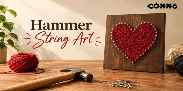 String Hammer Art poster