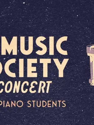 Student Concert by Delhi Music Society poster