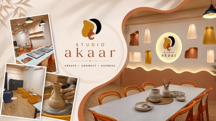Studio Akaar Creative Art Workshops poster