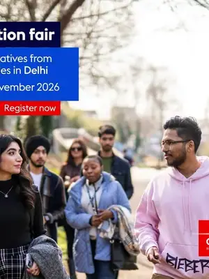 Study UK Education Fair poster