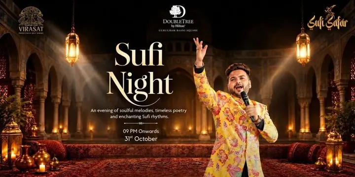 Sufi Night at GlassHouse, Gurgaon poster