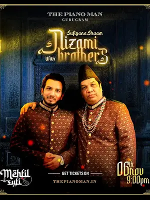 Sufiyana Shaam with Nizami Brothers poster