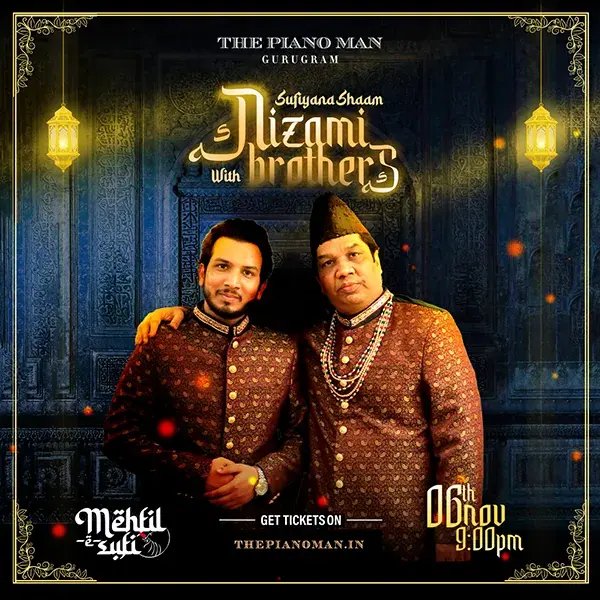 Sufiyana Shaam with Nizami Brothers poster