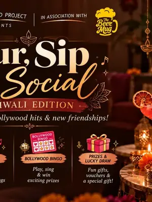 Sur, Sip & Social by The Beer Mug poster