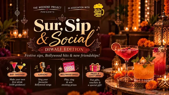 Sur, Sip & Social by The Beer Mug poster