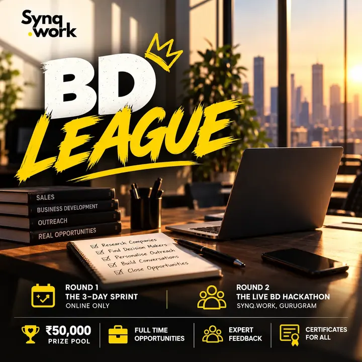 Synq BD League poster