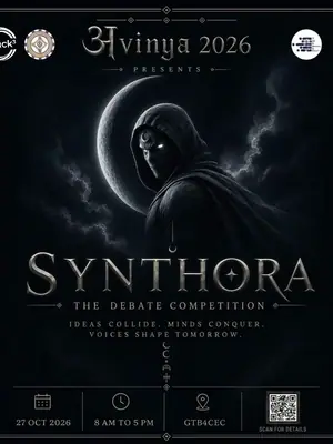 SYNTHORA | AVINYA'26 poster