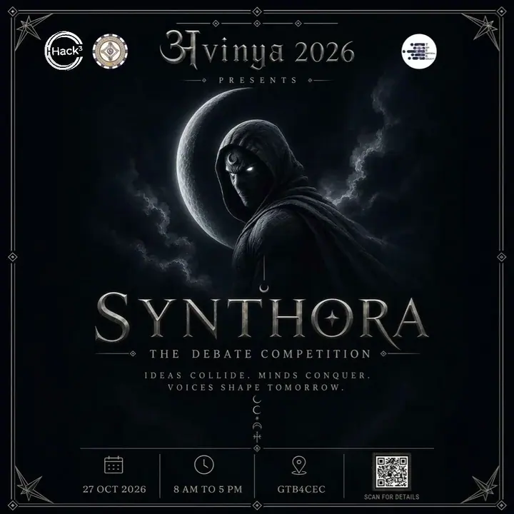 SYNTHORA | AVINYA'26 poster