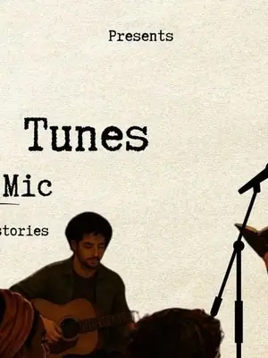 Tales & Tunes Open Mic poster