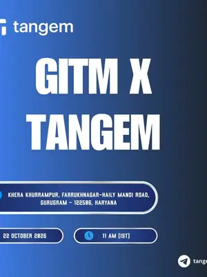 Tangem Campus Seminar (GITM) poster