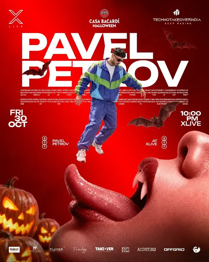 Techno Takeover India Presents Pavel Petrov poster