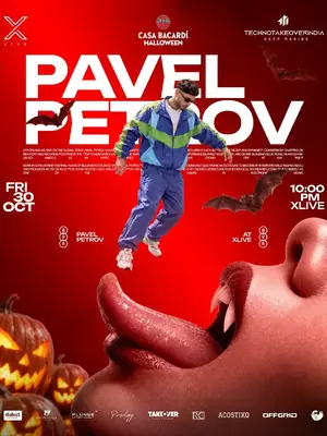 Technotakeoverindia Presents Pavel Petrov poster