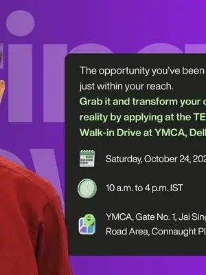 TELUS Digital India Walk-in Drive poster