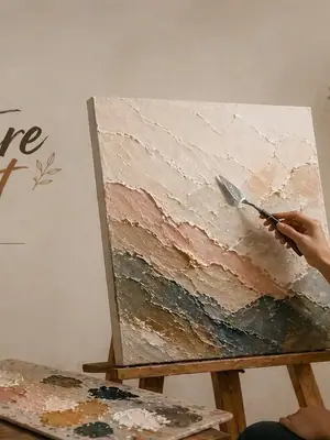 Texture Art poster