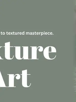 Texture Art poster