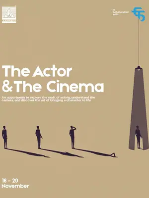 The Actor & The Cinema FTII Workshop poster