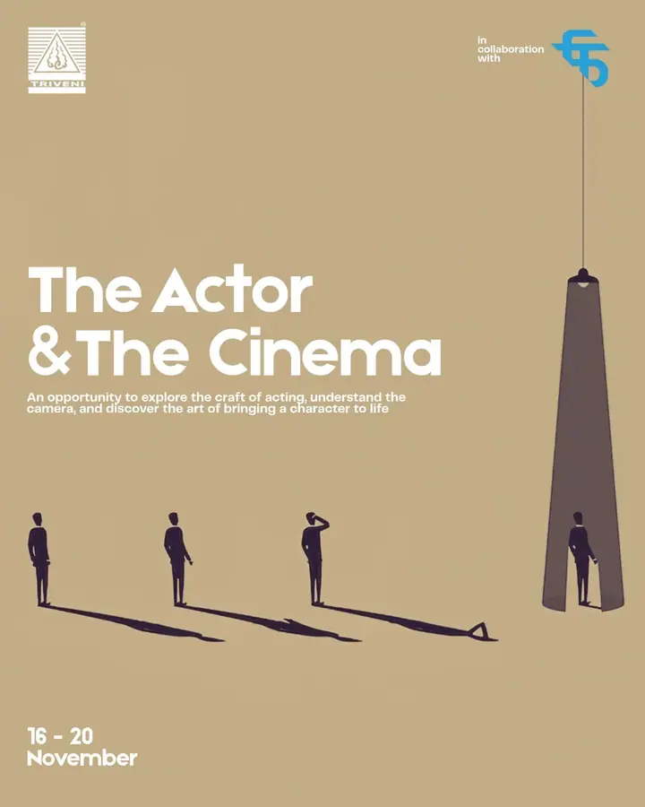 The Actor & The Cinema FTII Workshop poster