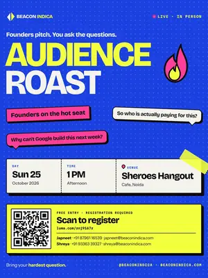 The Audience Roast poster