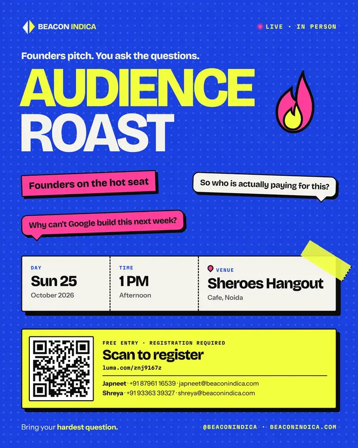 The Audience Roast poster