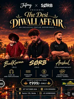 The Desi Diwali Affair poster