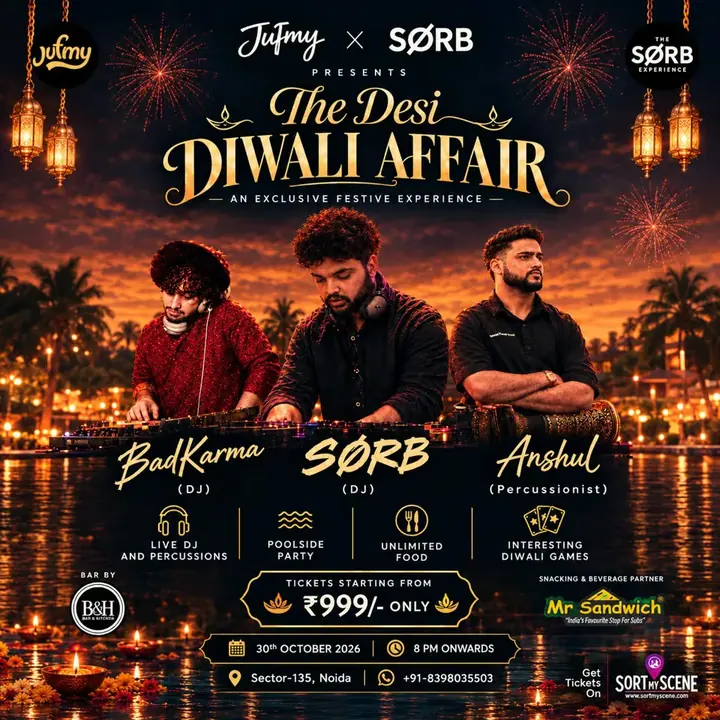 The Desi Diwali Affair poster