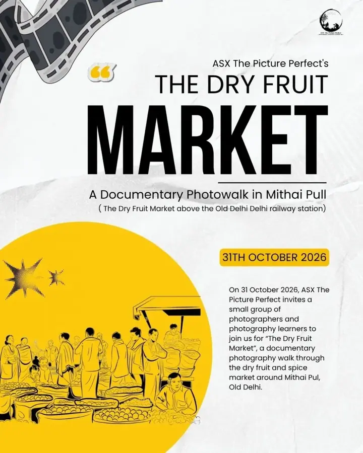 The Dry Fruit Market: A Documentary Photography Walk in Mithai Pul, Old Delhi poster