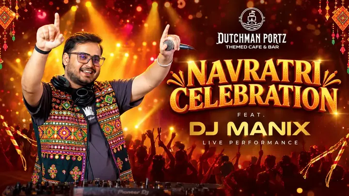 The First Navratri Night at Portz poster