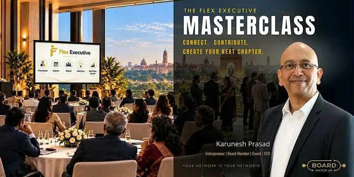 The Flex Executive Masterclass poster