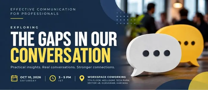 The Gaps in Our Conversation poster