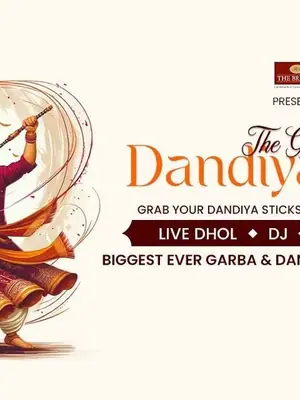 The Grand Dandiya Bash 2026 poster